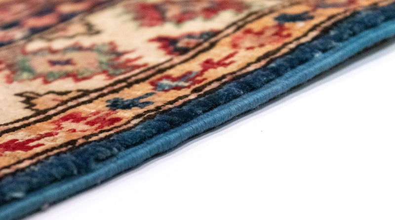 Tapis Ziegler - Kazak - 123 x 82 cm - bleu