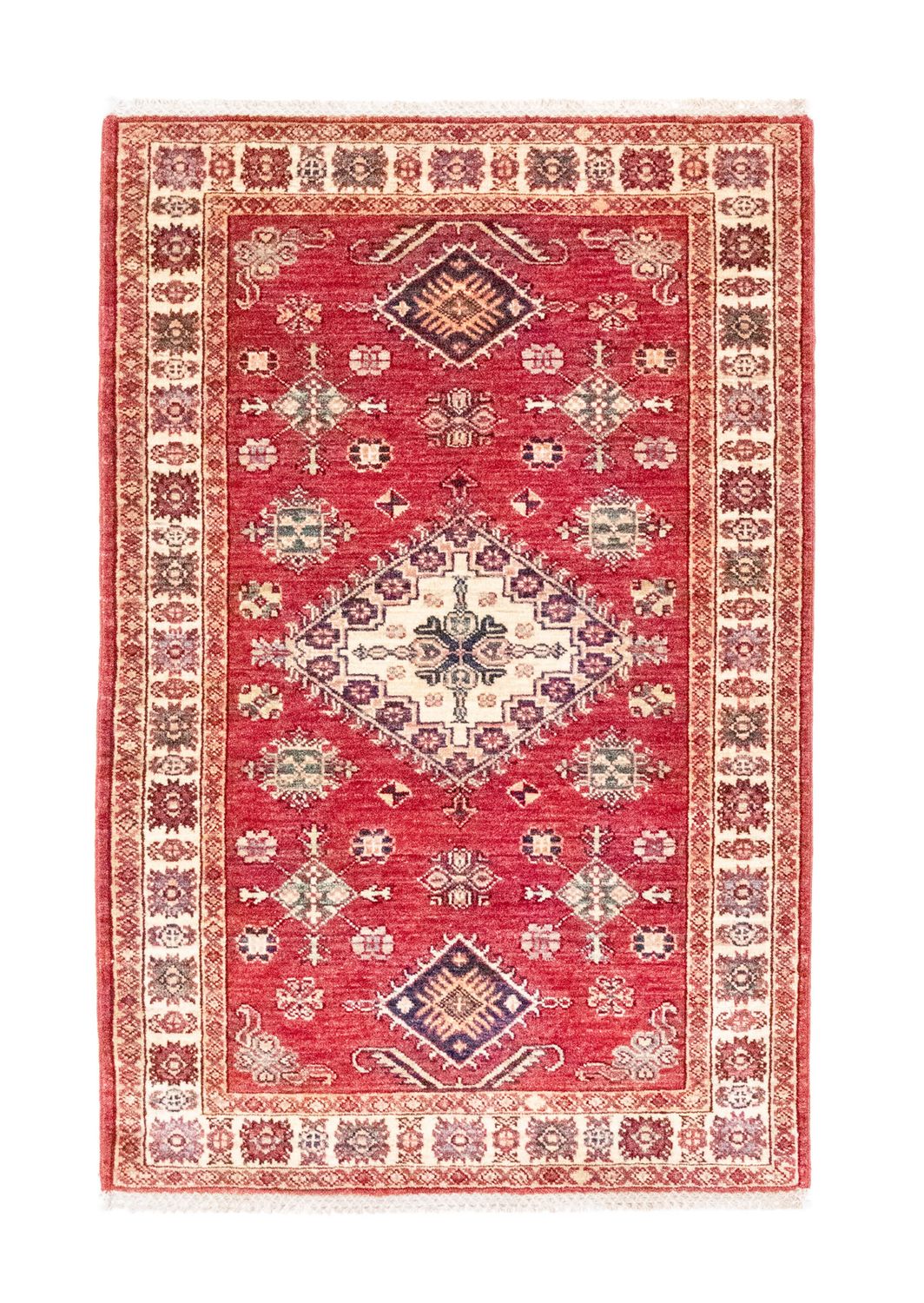 Tapis Ziegler - Kazak - 125 x 83 cm - rouge
