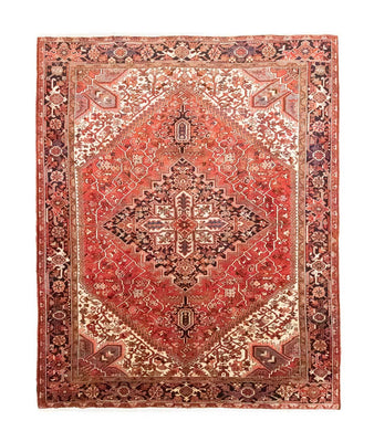 Tapis persan - Nomadic - 324 x 250 cm - orange
