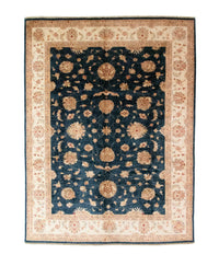 Tapis Ziegler - 370 x 276 cm - bleu