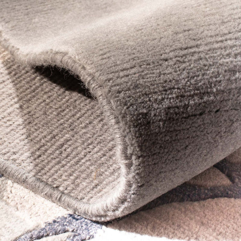 Tapis design - 303 x 207 cm - gris foncé