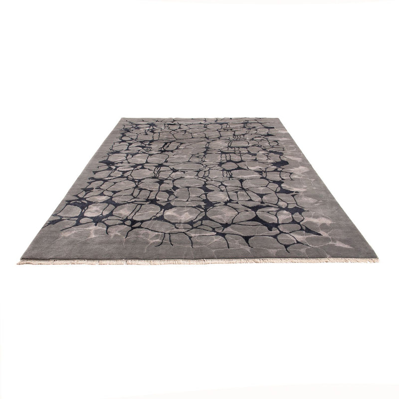 Tapis design - 303 x 207 cm - gris foncé