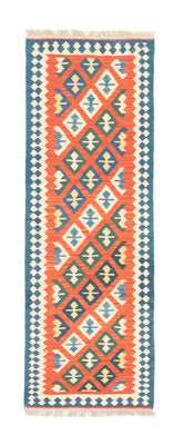 Tapis de couloir Tapis Kelim - Oriental - 205 x 60 cm - orange