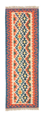 Tapis de couloir Tapis Kelim - Oriental - 207 x 60 cm - orange