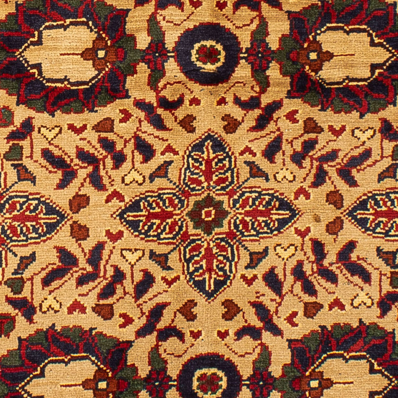 Tapis afghan - 156 x 101 cm - beige