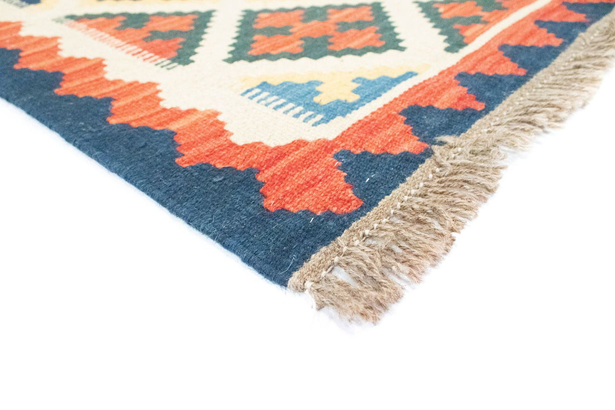 Tapis de couloir Tapis Kelim - Oriental - 203 x 65 cm - beige