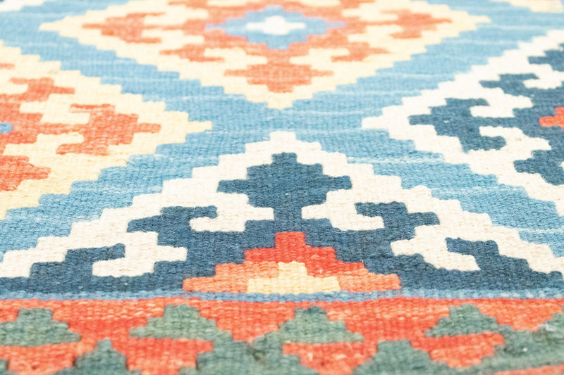 Tapis de couloir Tapis Kelim - Oriental - 203 x 64 cm - orange