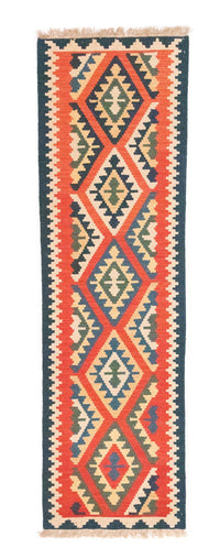 Tapis de couloir Tapis Kelim - Oriental - 204 x 60 cm - orange