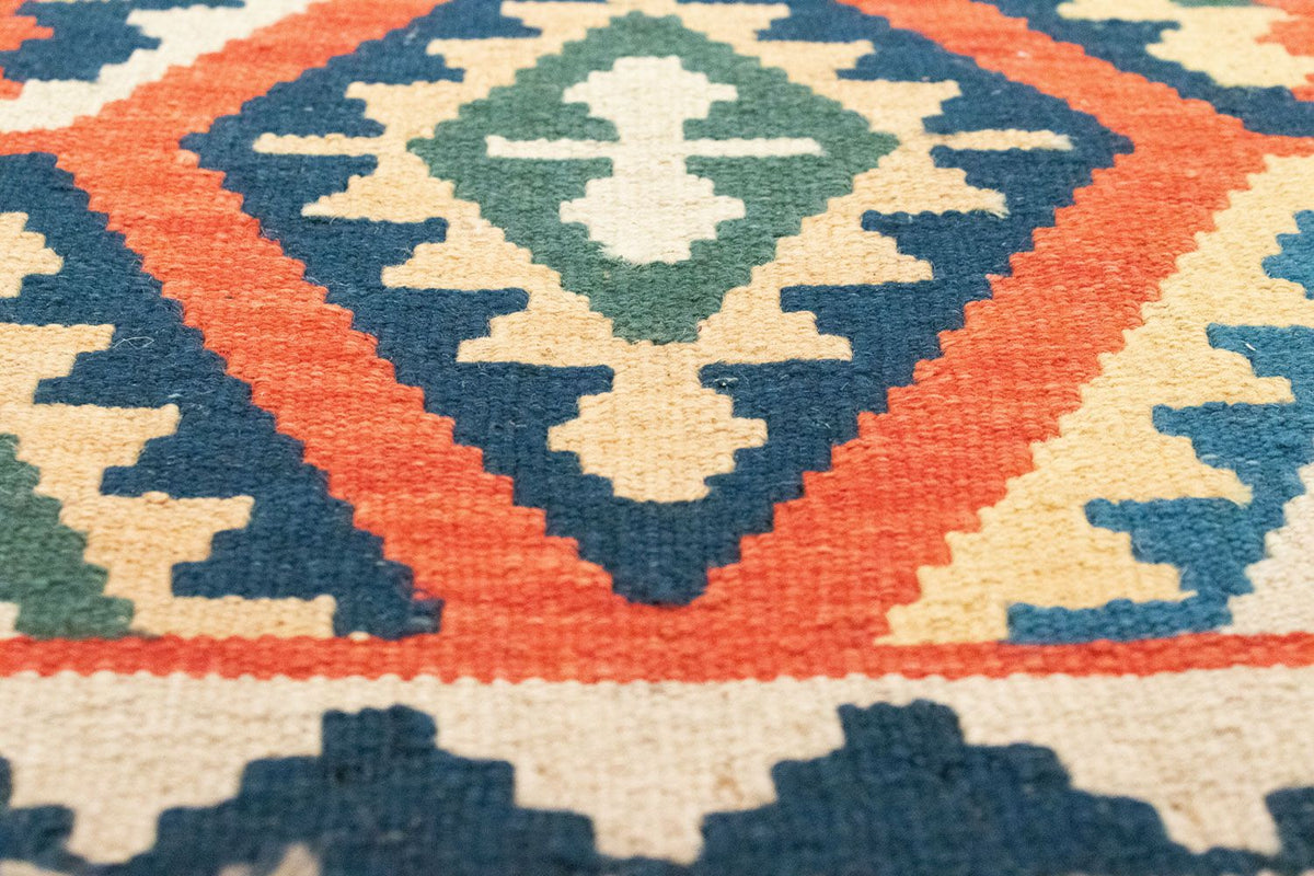 Tapis de couloir Tapis Kelim - Oriental - 204 x 60 cm - orange