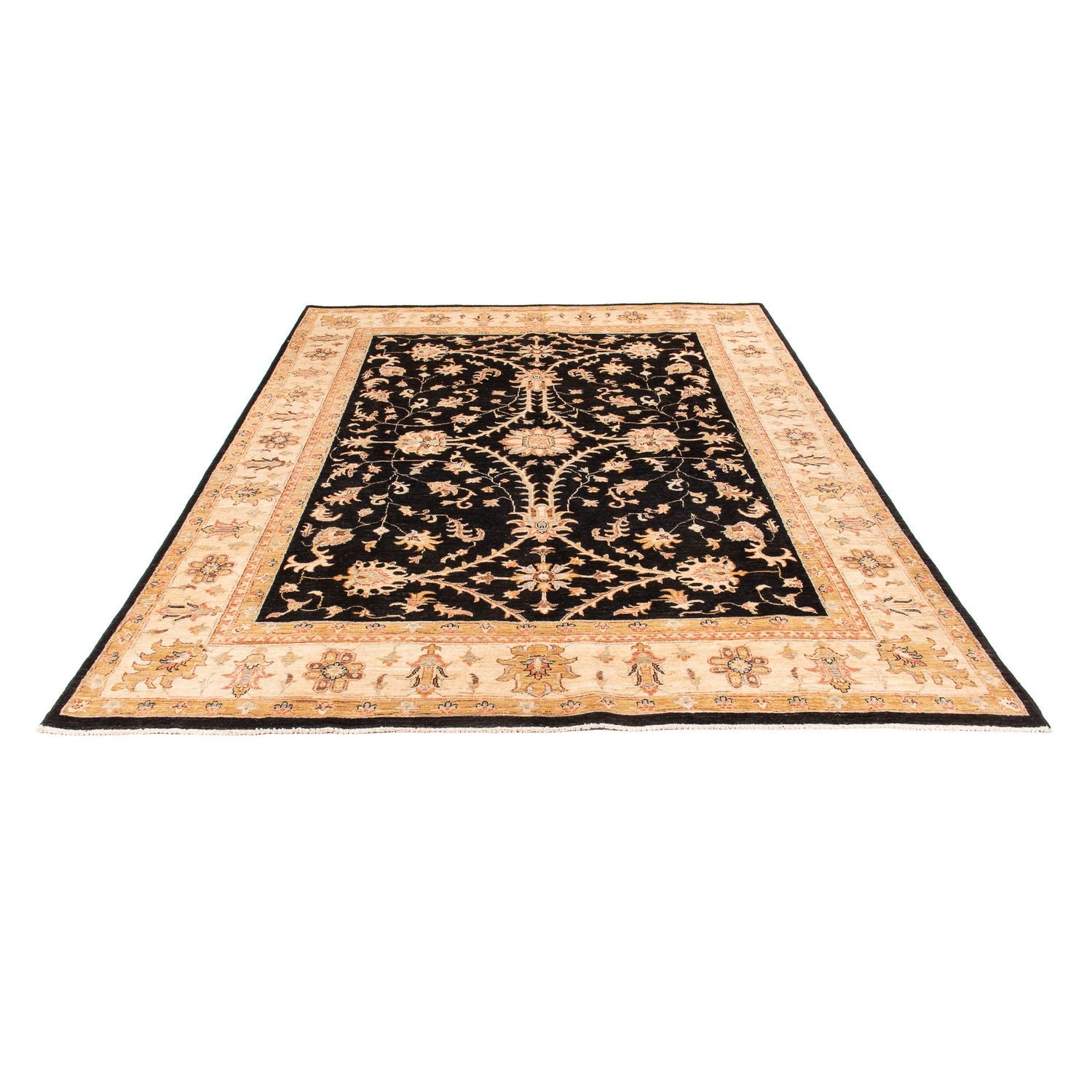 Tapis Ziegler - 275 x 198 cm - bleu foncé
