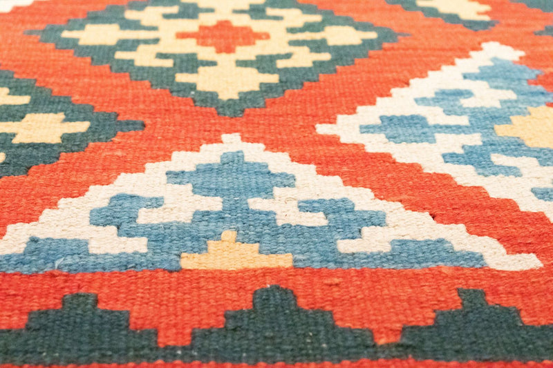 Tapis de couloir Tapis Kelim - Oriental - 207 x 62 cm - orange