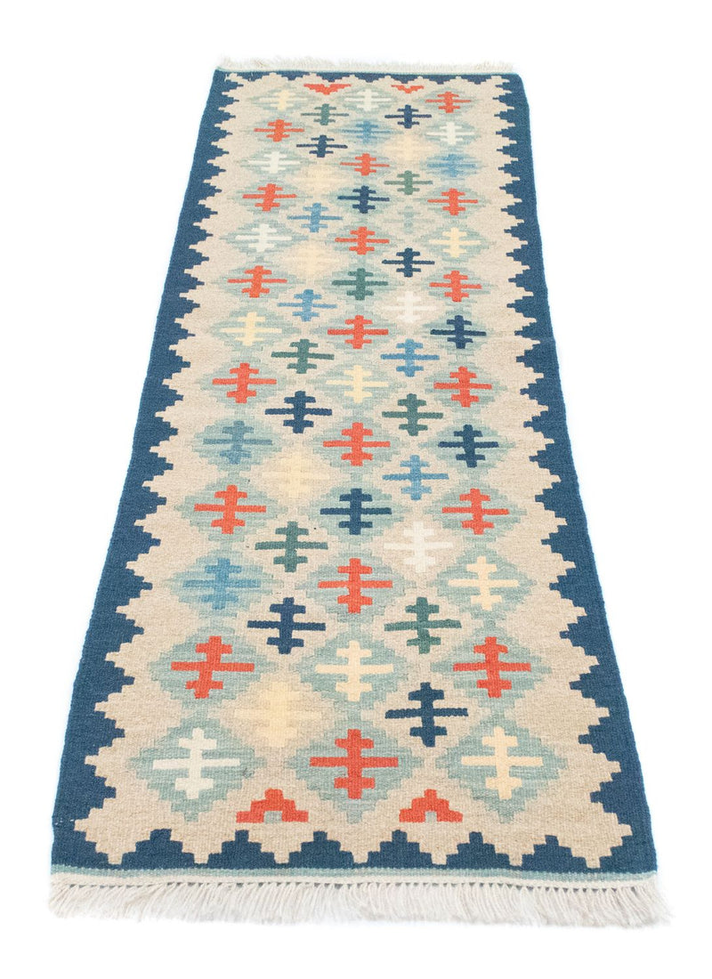 Tapis de couloir Tapis Kelim - Oriental - 193 x 61 cm - beige
