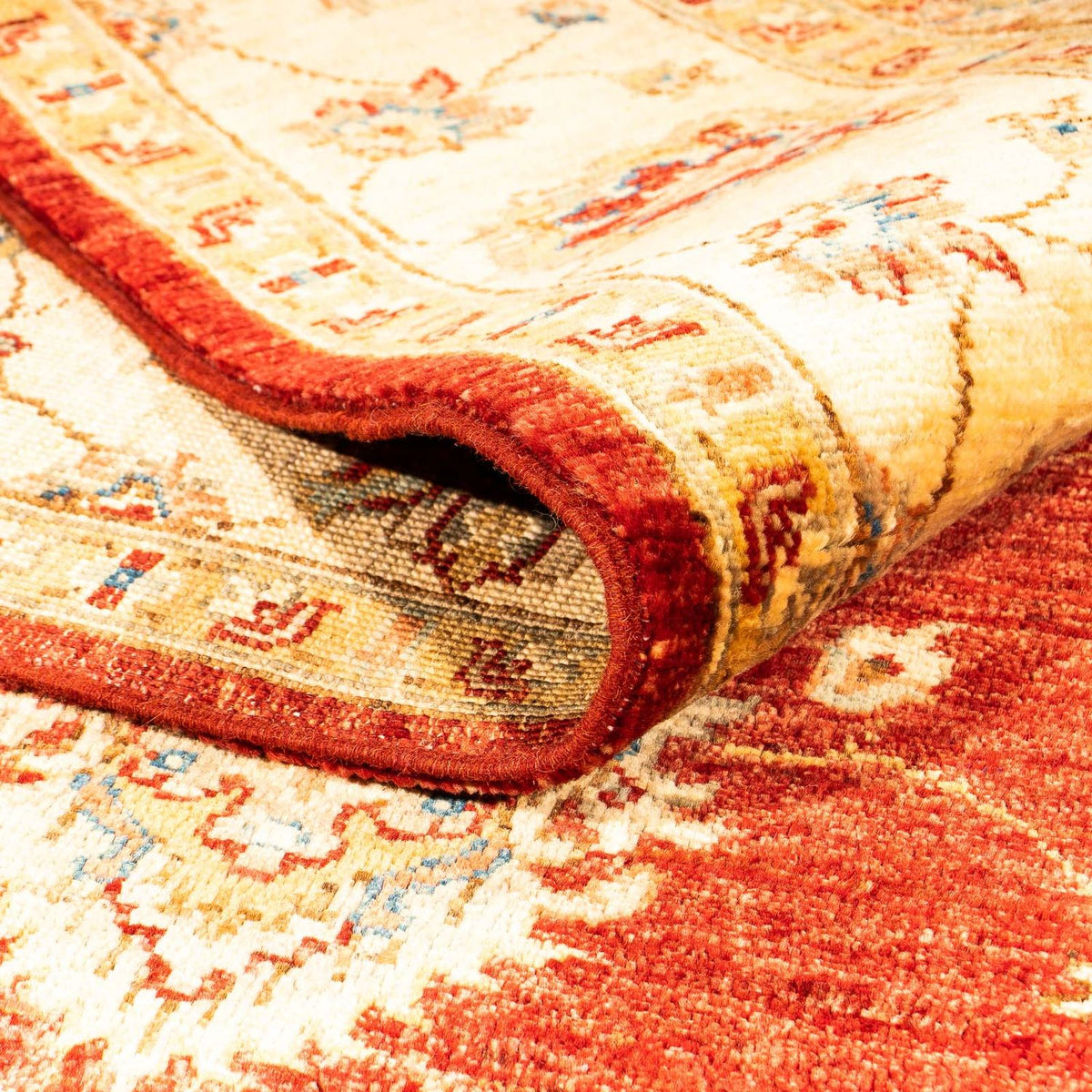 Tapis Ziegler - 207 x 152 cm - rouge foncé