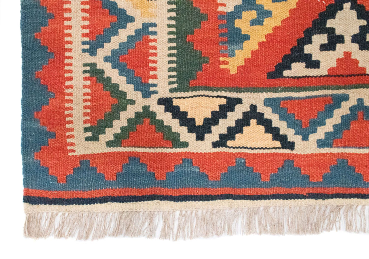 Tapis Kelim - Oriental - 212 x 148 cm - orange