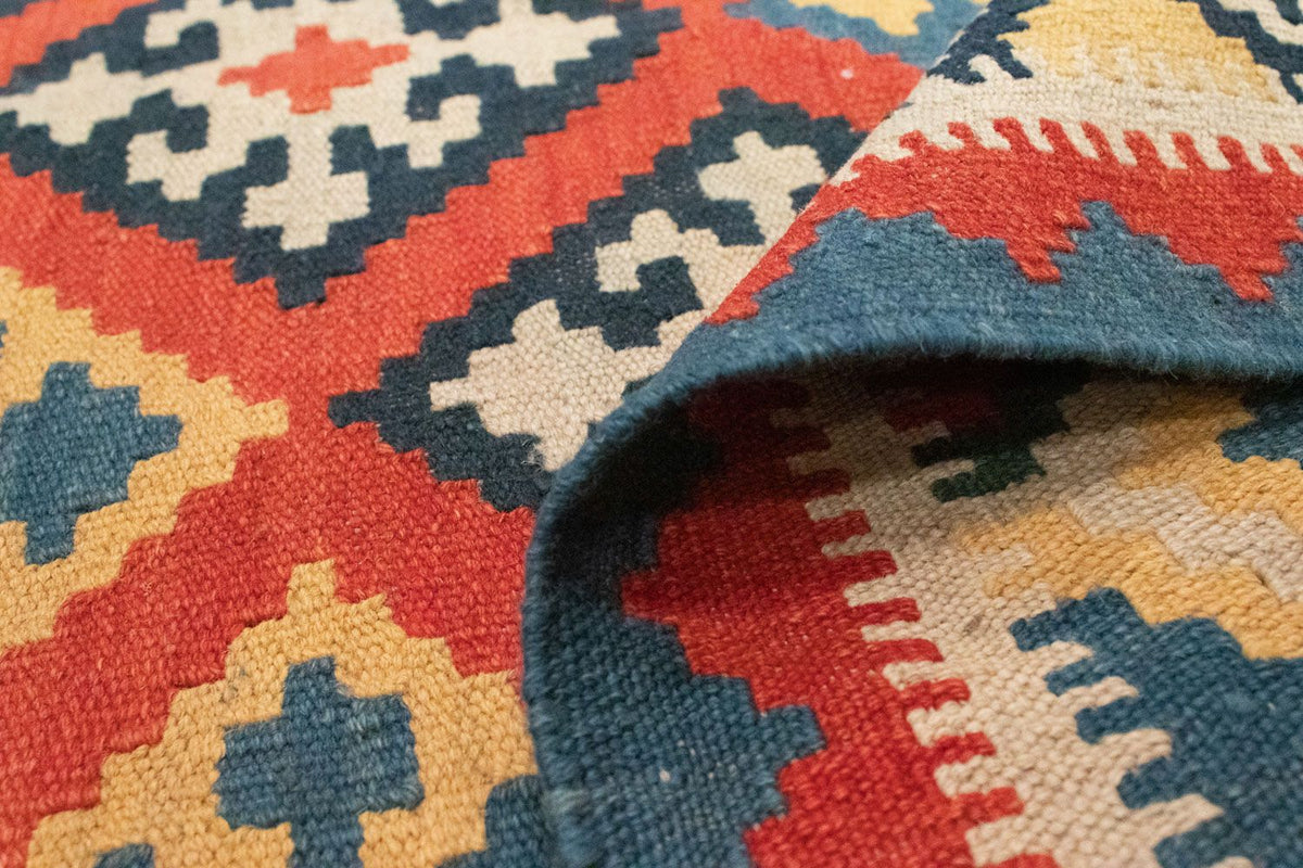 Tapis Kelim - Oriental - 212 x 148 cm - orange