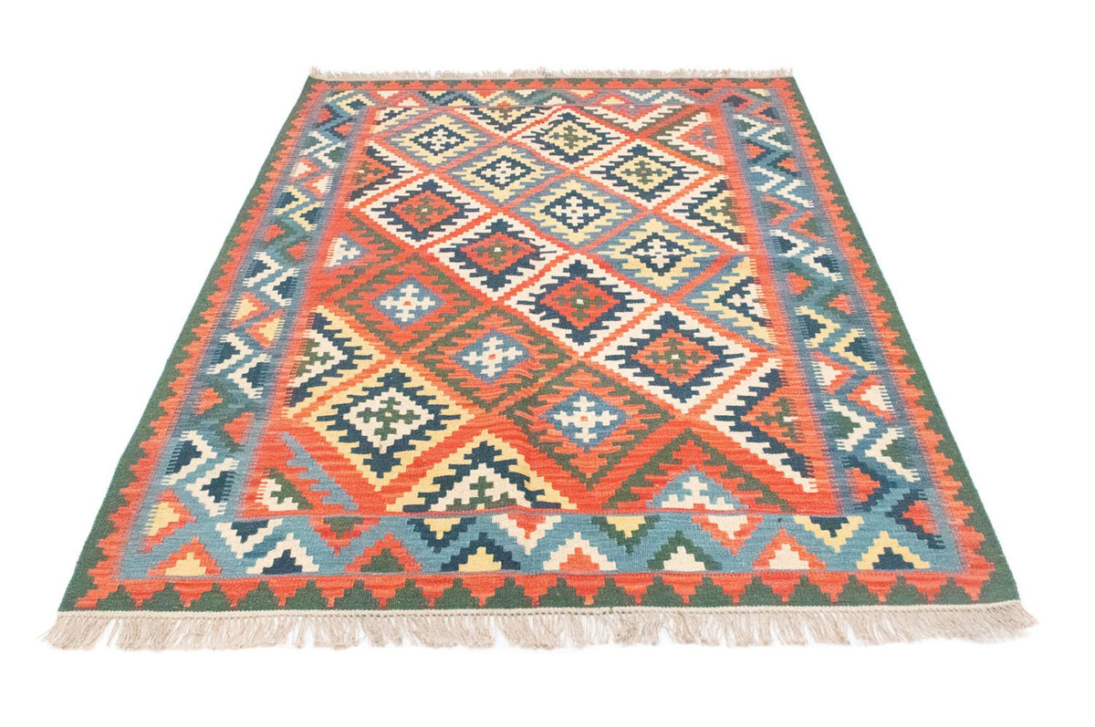 Tapis Kelim - Oriental - 196 x 150 cm - orange