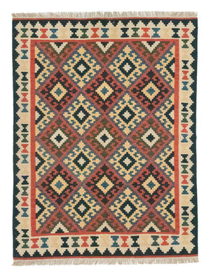 Tapis Kelim - Oriental - 200 x 150 cm - marron