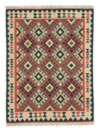 Tapis Kelim - Oriental - 200 x 150 cm - marron