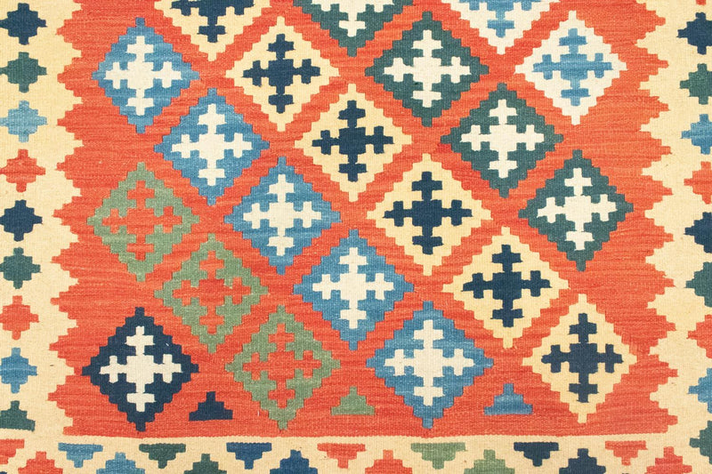 Tapis Kelim - Oriental - 200 x 155 cm - orange