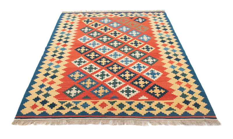 Tapis Kelim - Oriental - 200 x 155 cm - orange