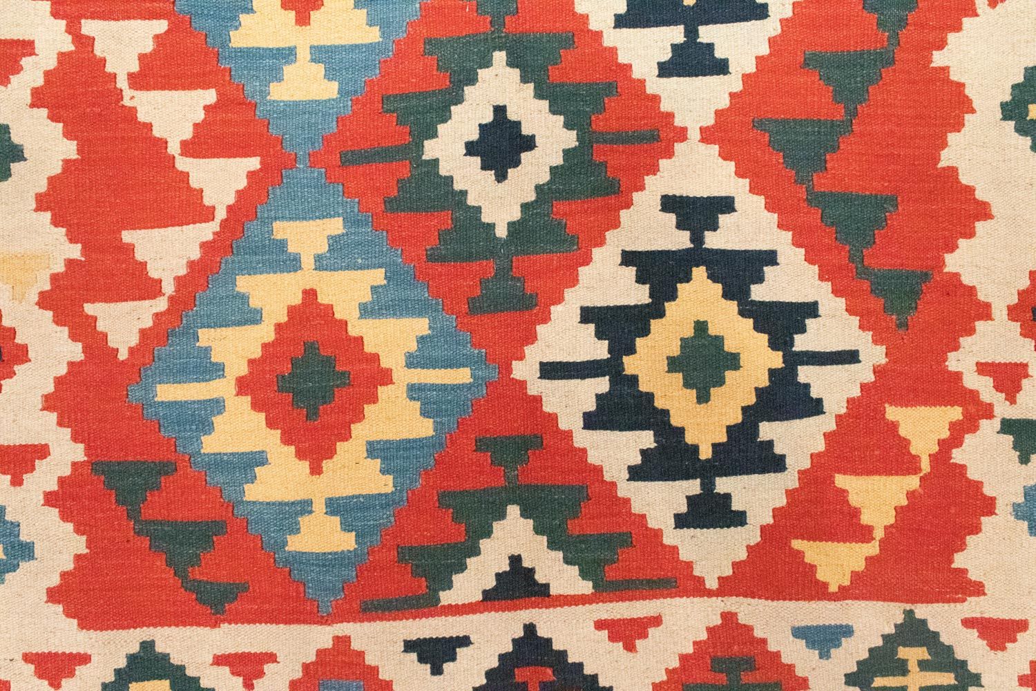 Tapis Kelim - Oriental - 203 x 150 cm - orange