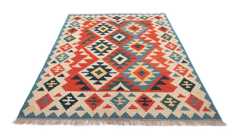 Tapis Kelim - Oriental - 203 x 150 cm - orange