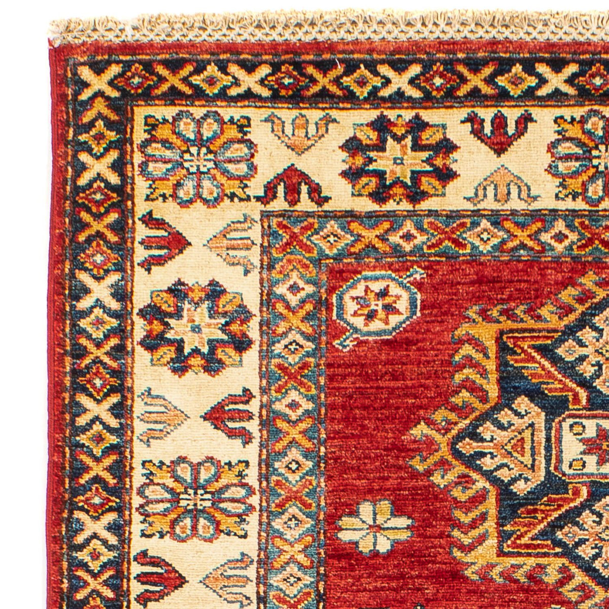 Tapis Ziegler - Kazak - 152 x 101 cm - rouge foncé
