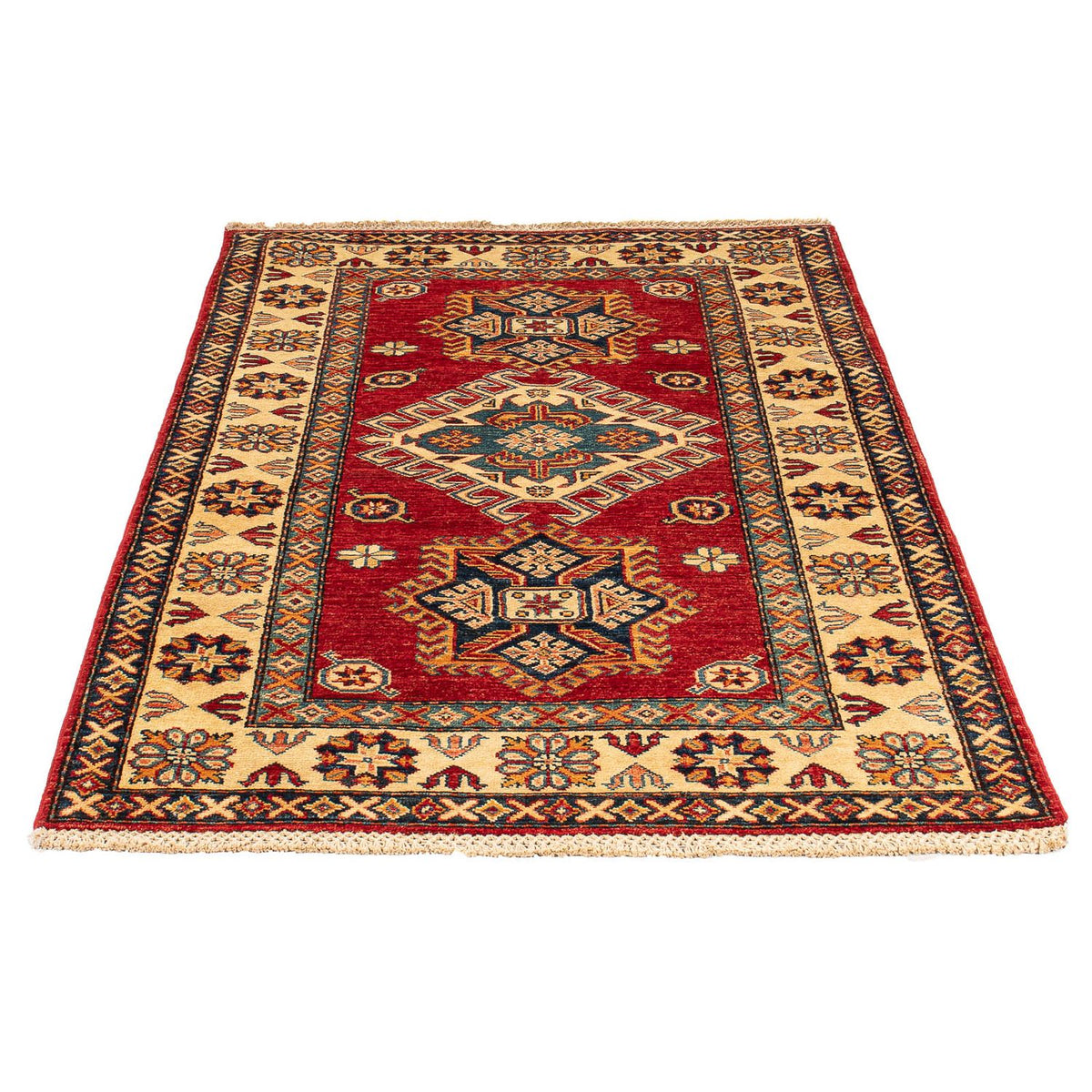 Tapis Ziegler - Kazak - 152 x 101 cm - rouge foncé