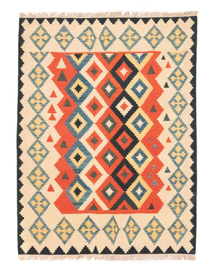Tapis Kelim - Oriental - 205 x 155 cm - orange