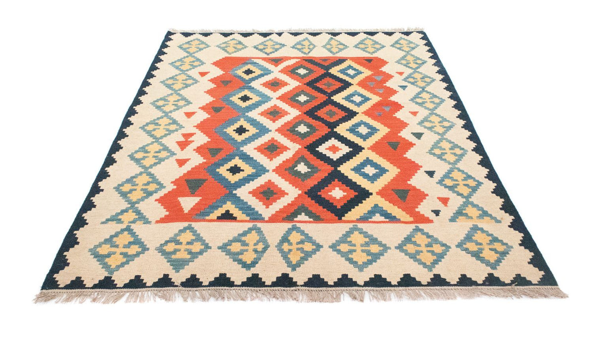 Tapis Kelim - Oriental - 205 x 155 cm - orange