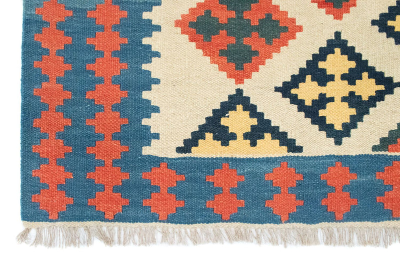 Tapis Kelim - Oriental - 205 x 150 cm - beige