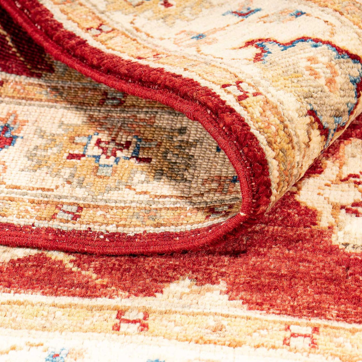 Tapis Ziegler - 119 x 84 cm - rouge foncé