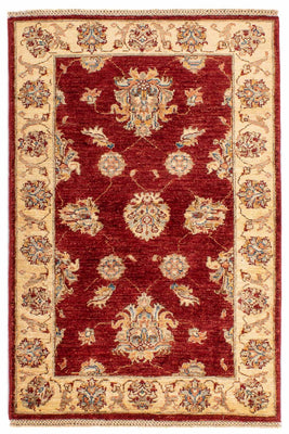 Tapis Ziegler - 124 x 84 cm - rouge foncé