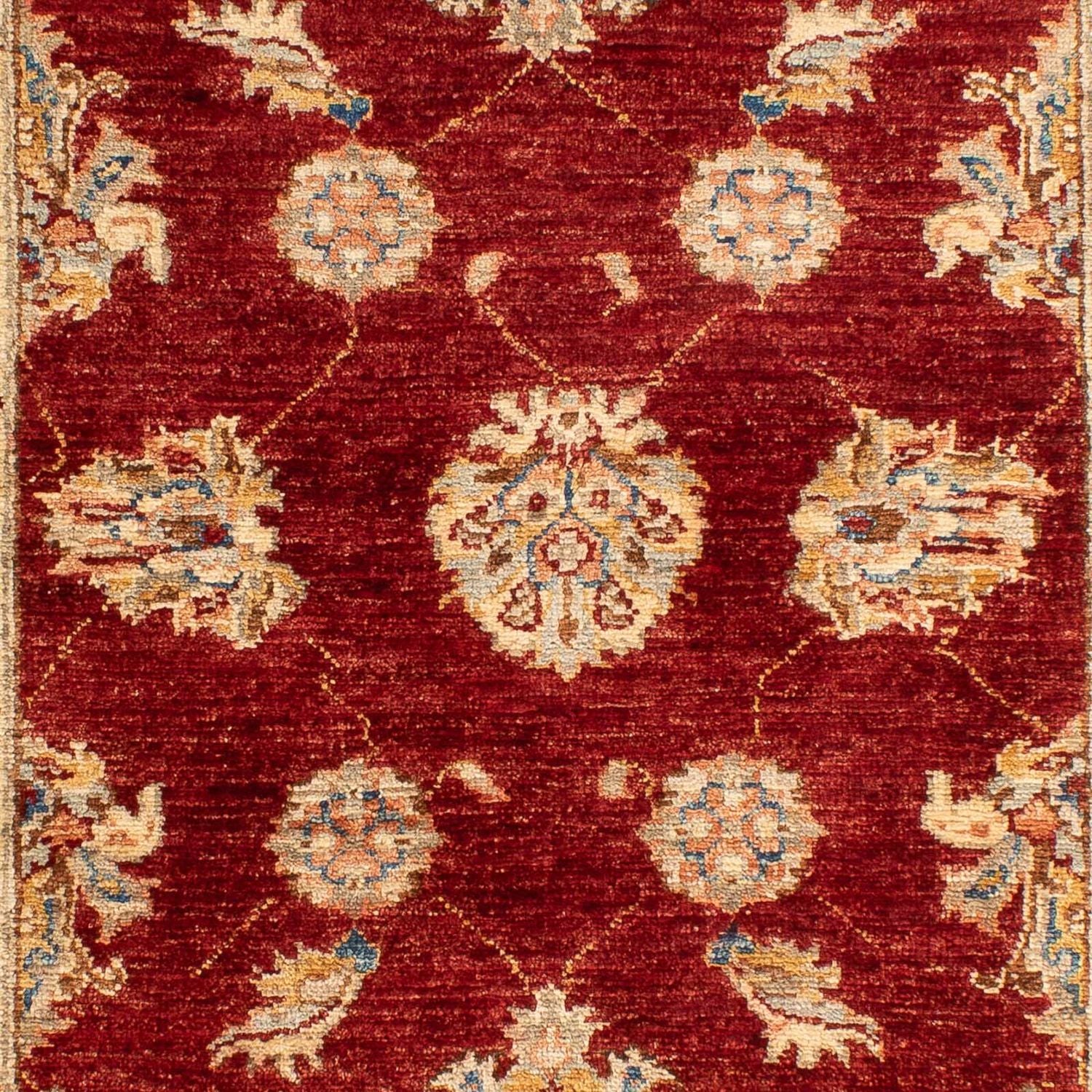 Tapis Ziegler - 124 x 84 cm - rouge foncé
