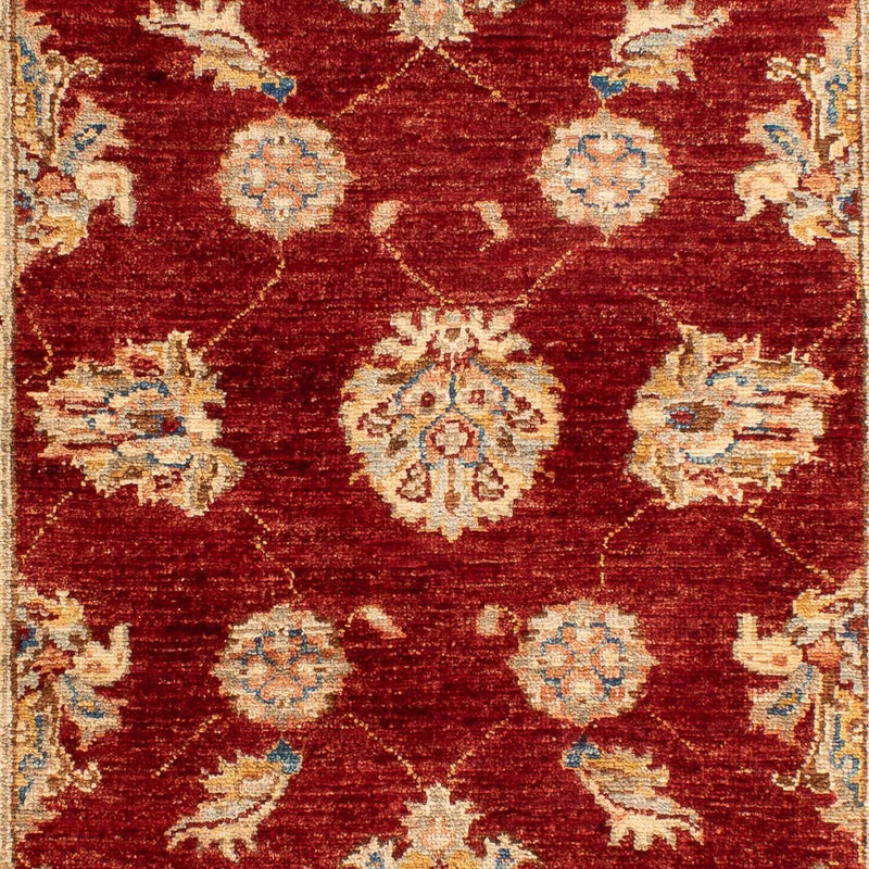 Tapis Ziegler - 124 x 84 cm - rouge foncé