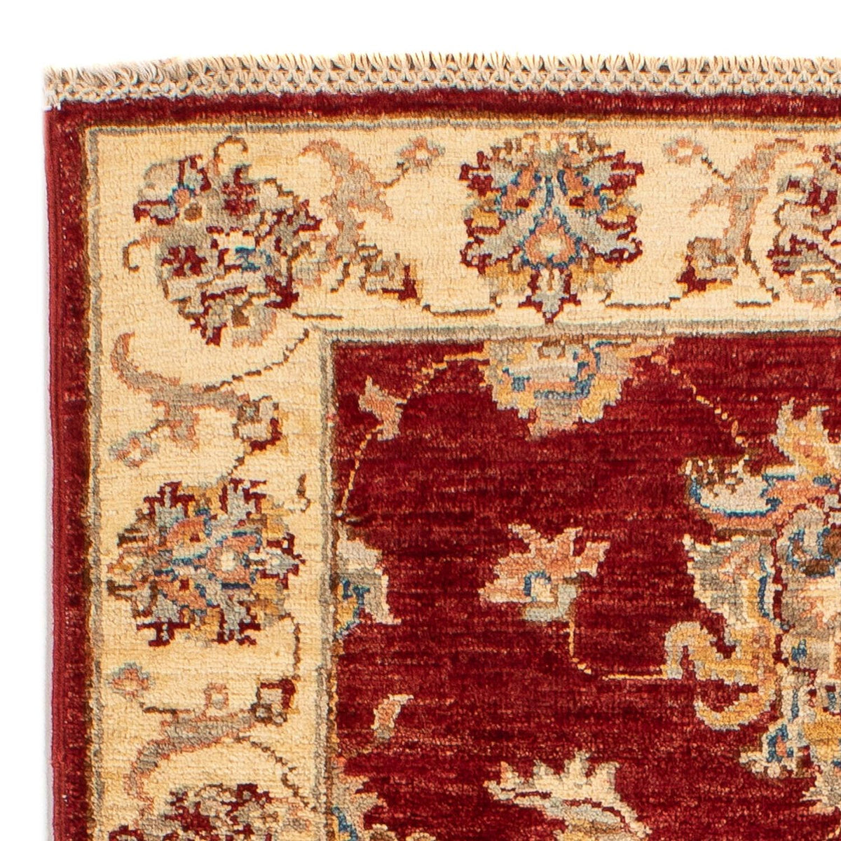 Tapis Ziegler - 124 x 84 cm - rouge foncé