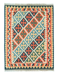 Tapis Kelim - Oriental - 205 x 157 cm - orange