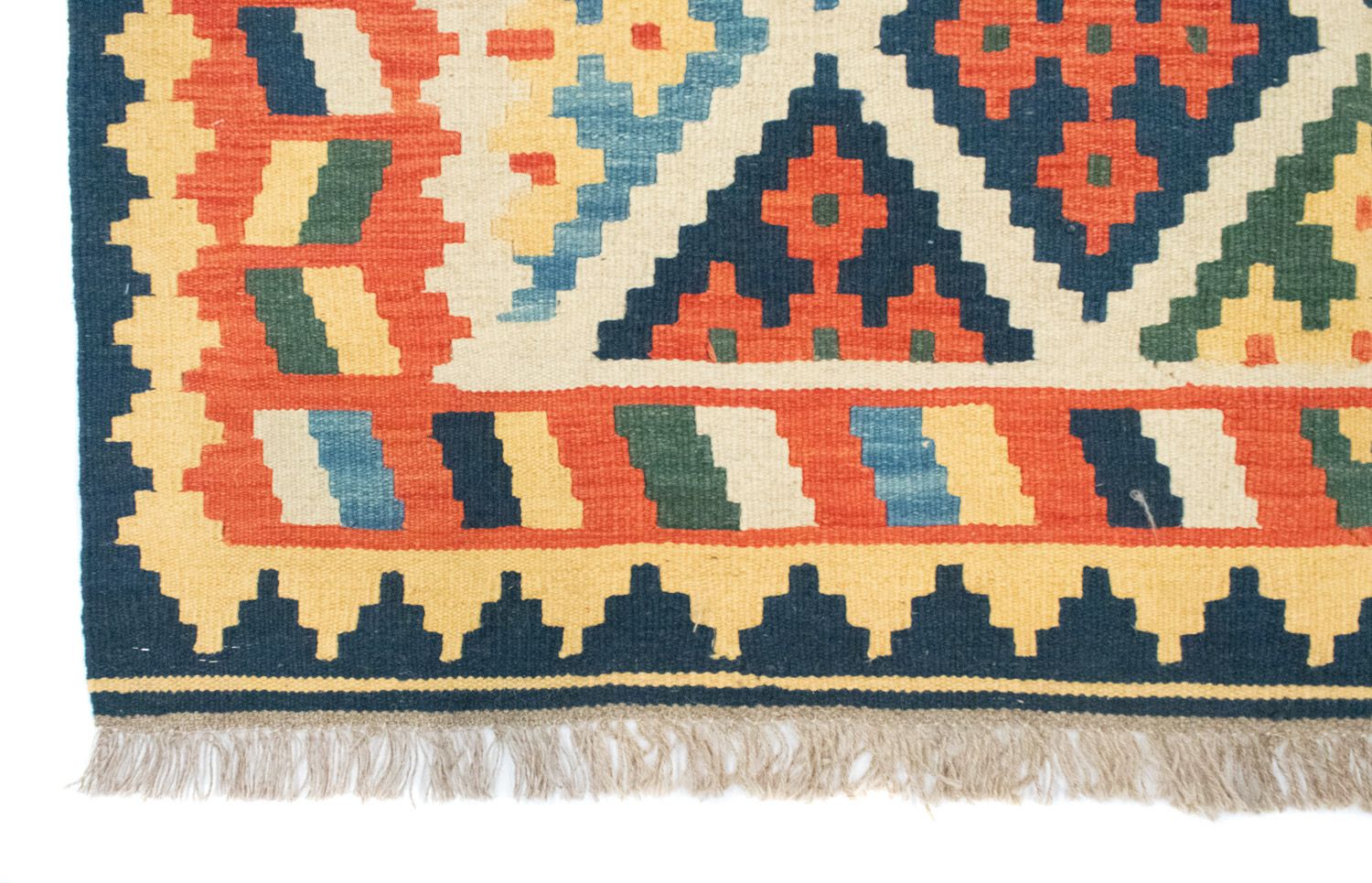 Tapis Kelim - Oriental - 205 x 157 cm - orange