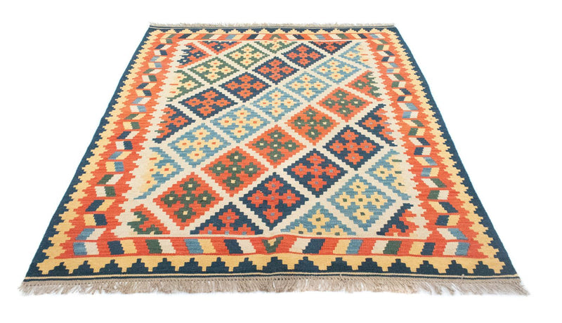 Tapis Kelim - Oriental - 205 x 157 cm - orange