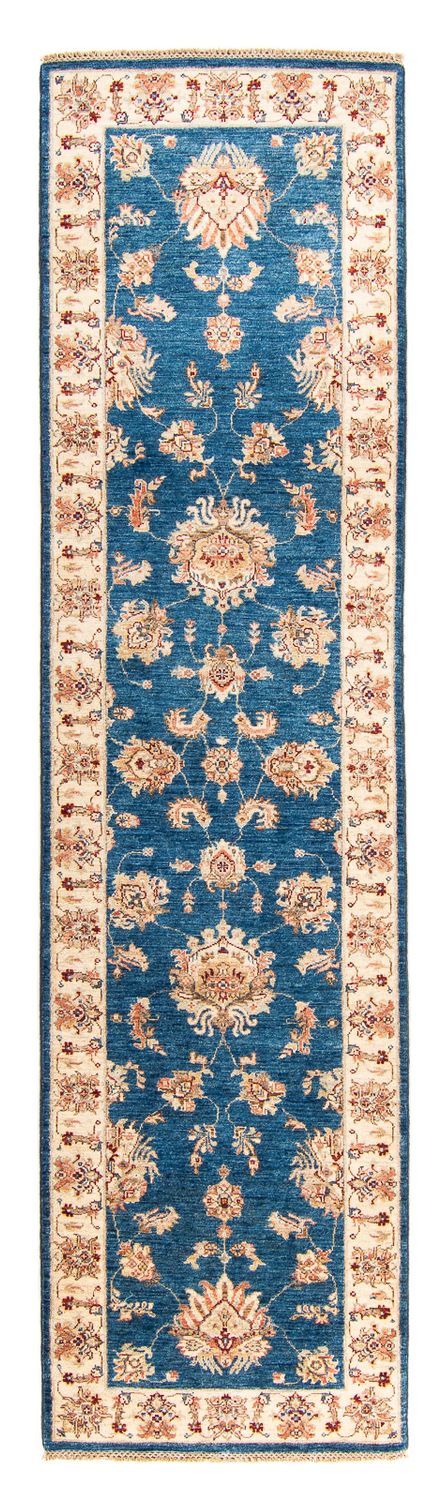 Tapis de couloir Tapis Ziegler - 303 x 84 cm - bleu foncé