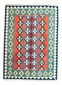 Tapis Kelim - Oriental - 202 x 150 cm - orange