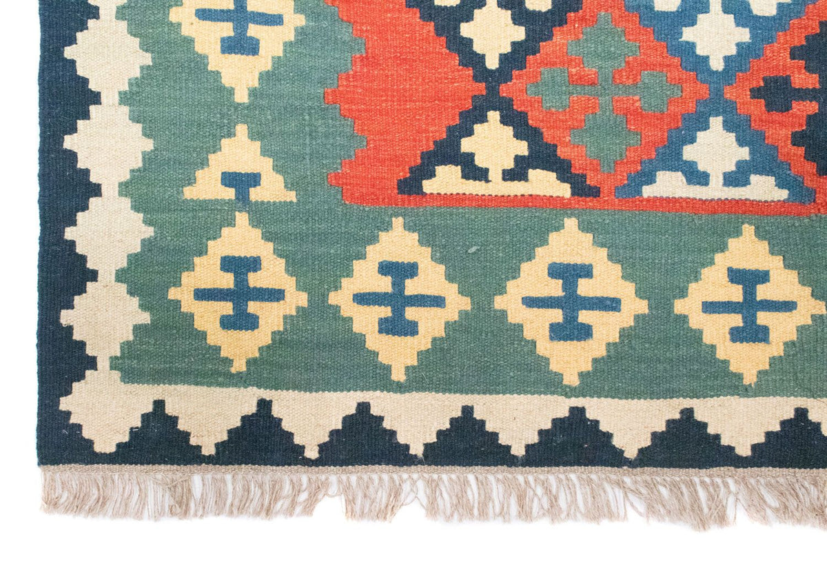 Tapis Kelim - Oriental - 202 x 150 cm - orange