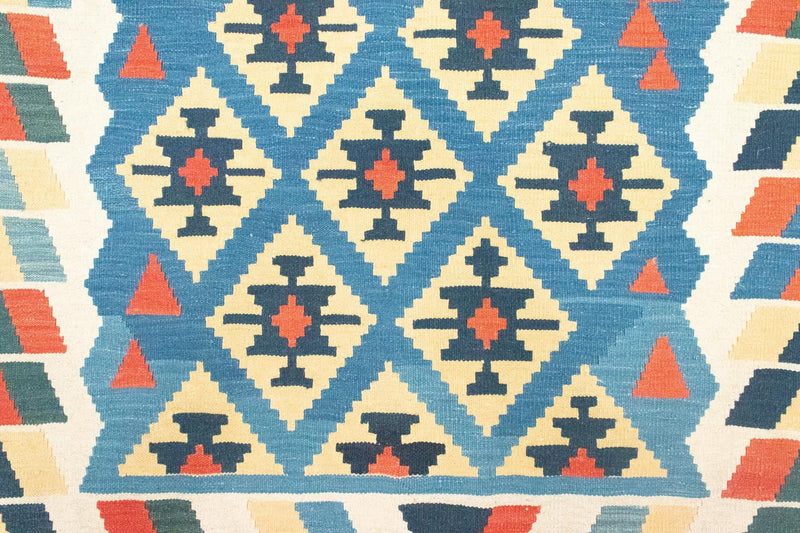 Tapis Kelim - Oriental - 205 x 156 cm - bleu