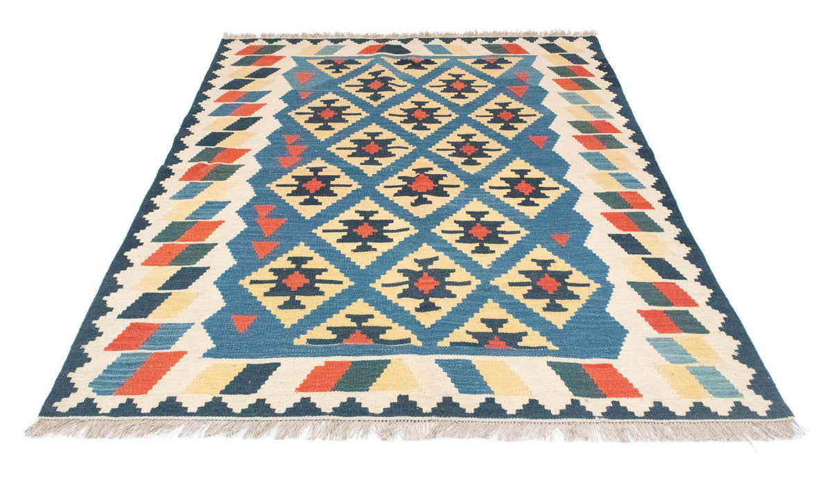 Tapis Kelim - Oriental - 205 x 156 cm - bleu