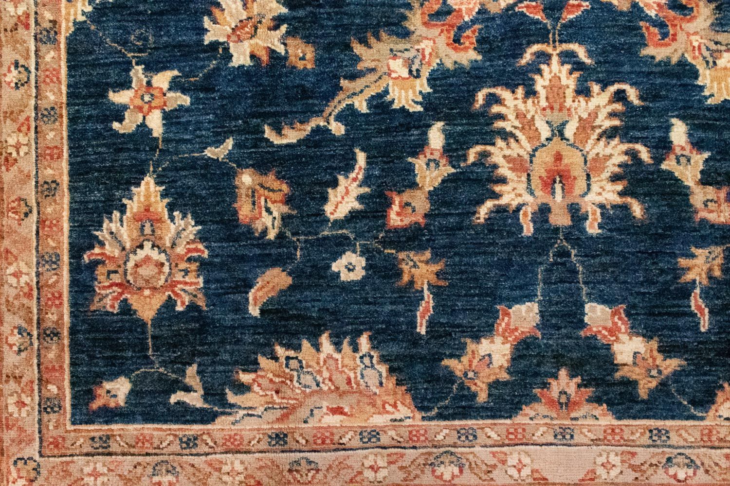 Tapis Ziegler - 287 x 192 cm - bleu