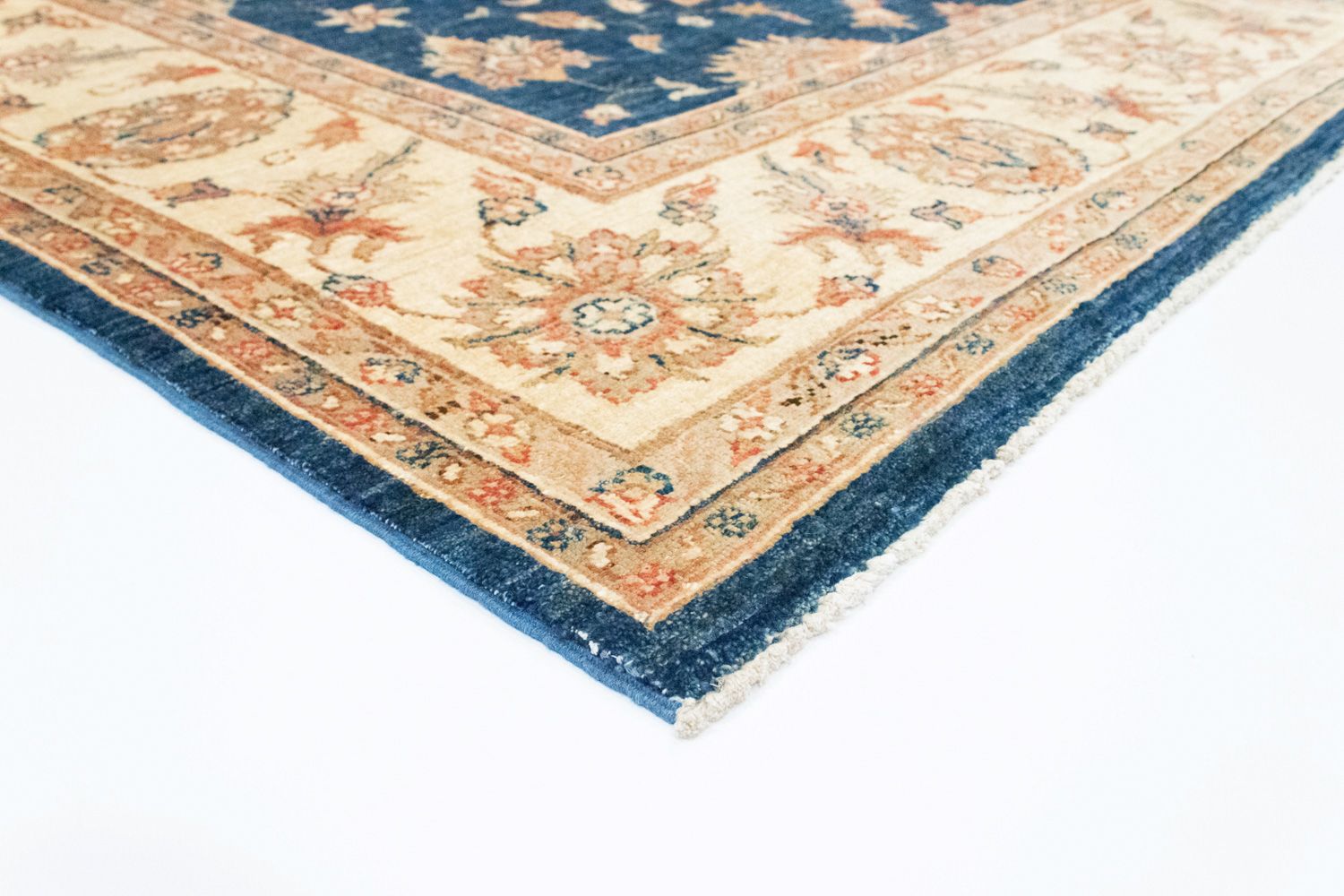 Tapis Ziegler - 287 x 192 cm - bleu