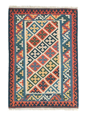Tapis Kelim - Oriental - 187 x 127 cm - orange