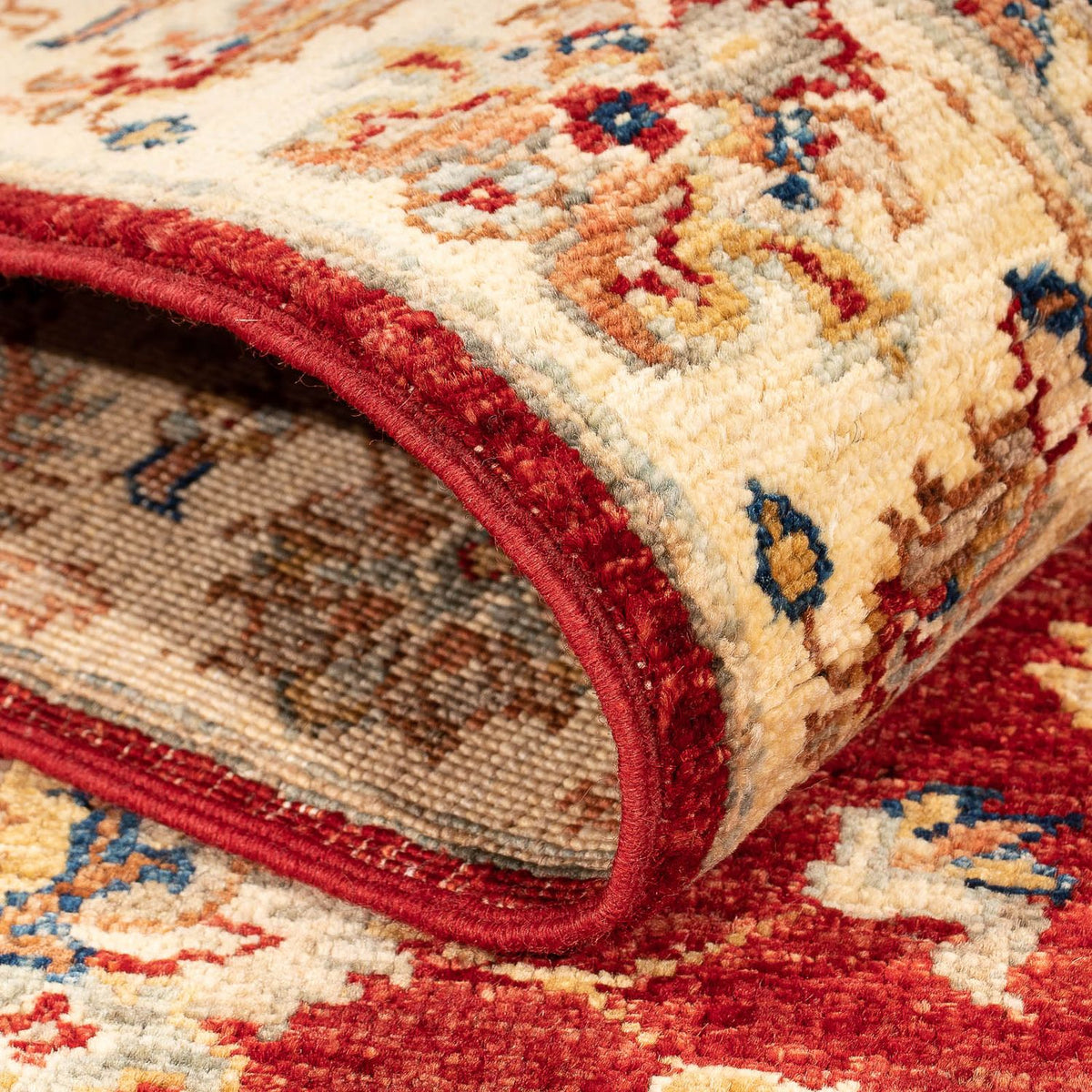 Tapis Ziegler - 155 x 88 cm - rouge foncé