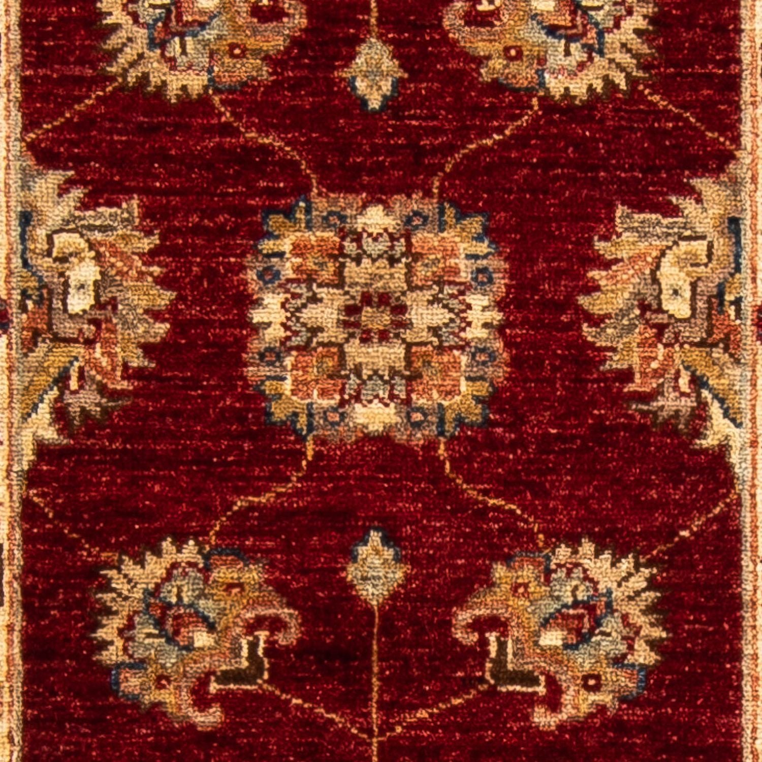 Tapis de couloir Tapis Ziegler - 178 x 62 cm - rouge foncé