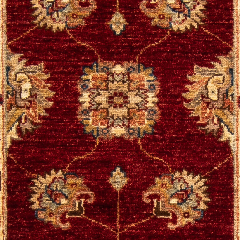 Tapis de couloir Tapis Ziegler - 178 x 62 cm - rouge foncé
